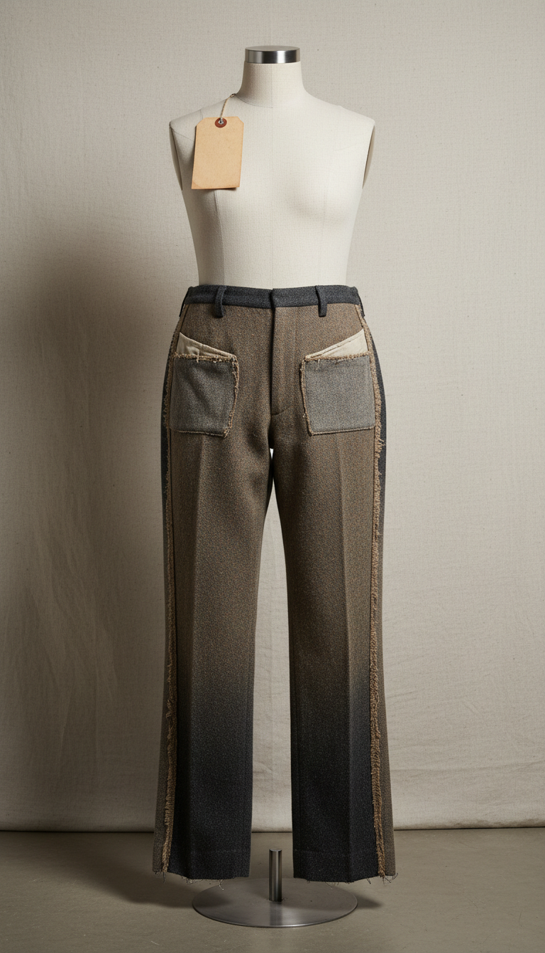 Vintage-Hose deconstructed aus Kuratierung